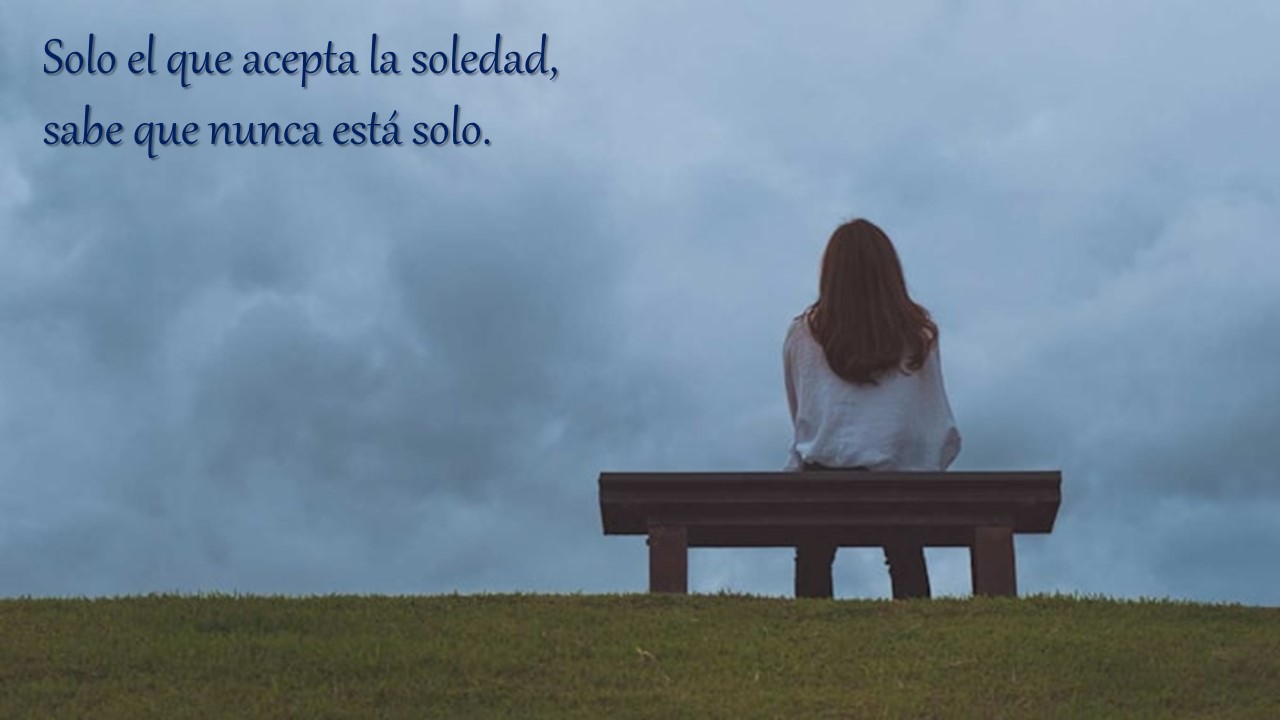 Aceptar la soledad