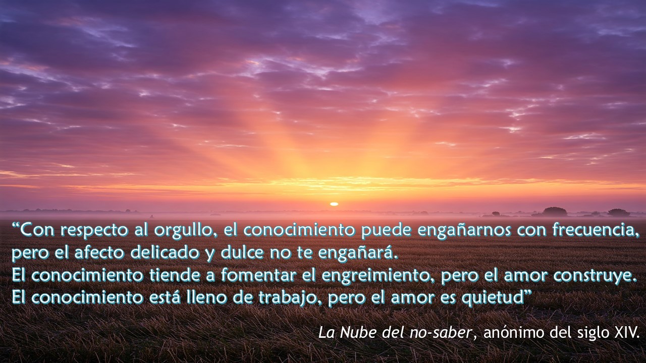 Amor y conocimiento