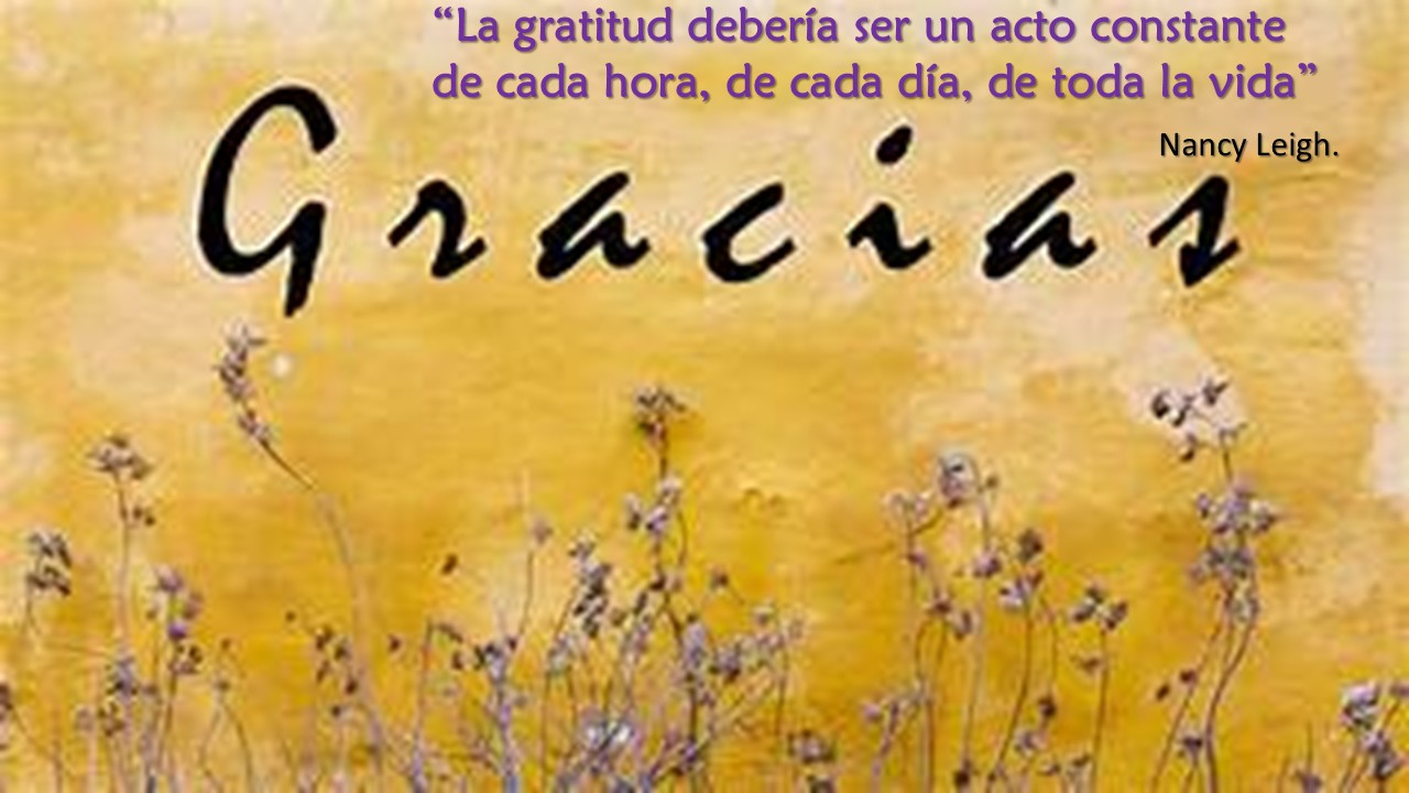 Gratitud