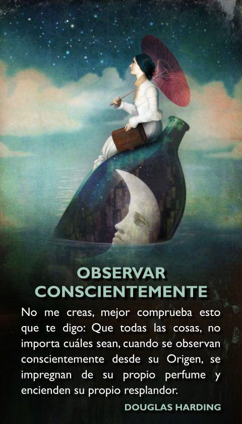Observar con consciencia