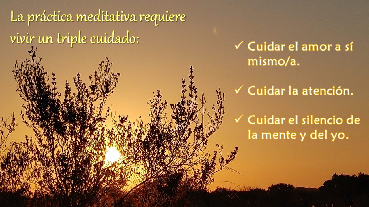 La práctica meditativa