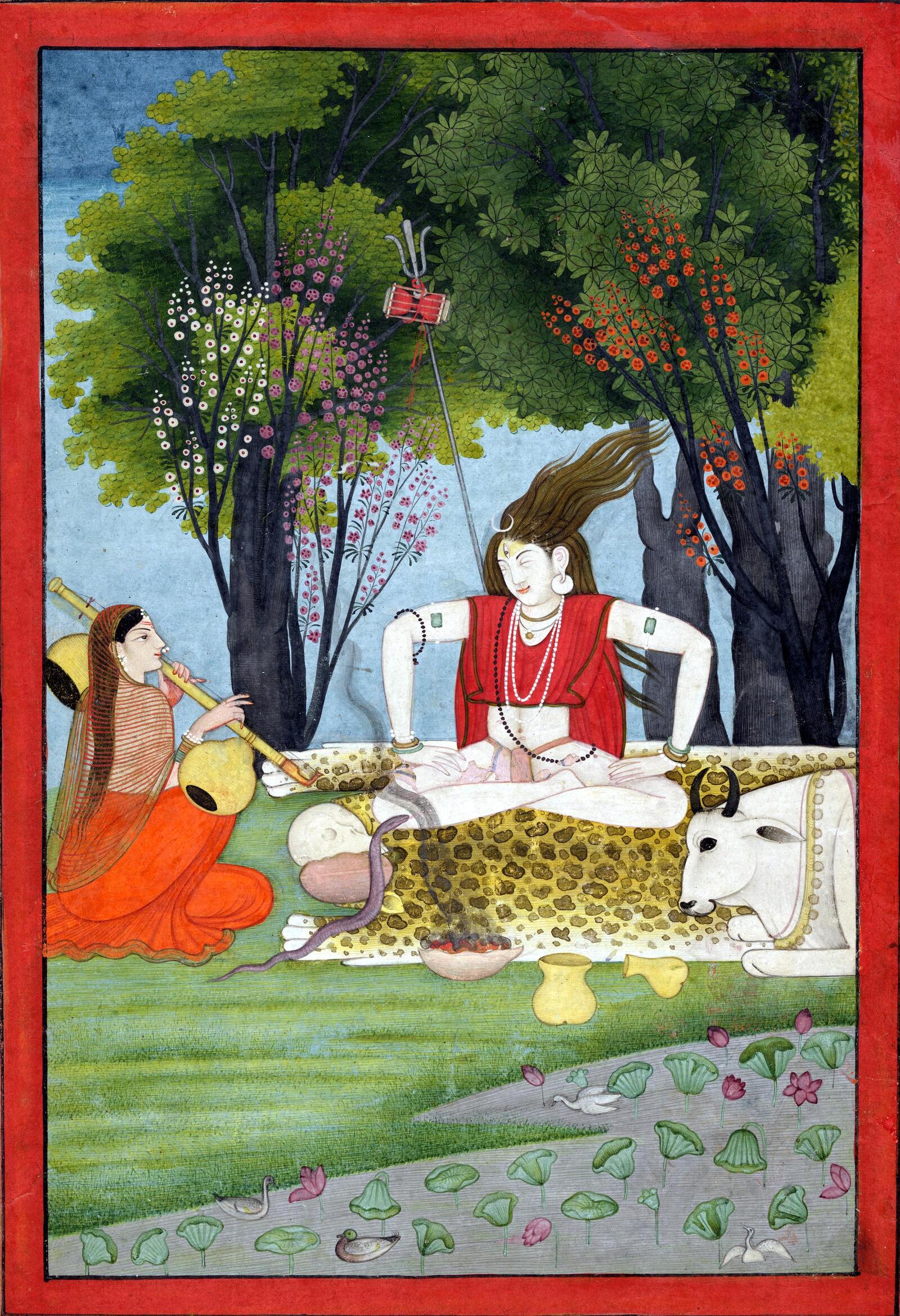 Parvati and Shiva
